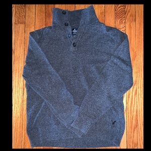 American Eagle Outfitters Men’s Gray Sweater